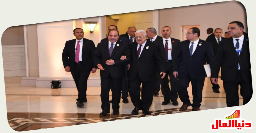 الرئيس السيسي و الرئيس الفلسطيني محمود عباس