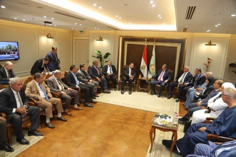 علاء فاروق وزير الزراعة : يستقبل أعضاء لجنة الزراعة والري بمجلس النواب