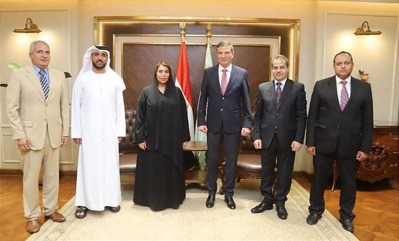 وزير الزراعة يبحث مع سفيرة الإمارات بالقاهرة تعزيز التعاون بين البلدين الشقيقين